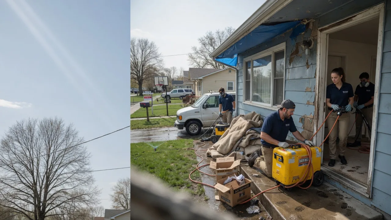 Basement Flood Cleanup in Russell, KY near me